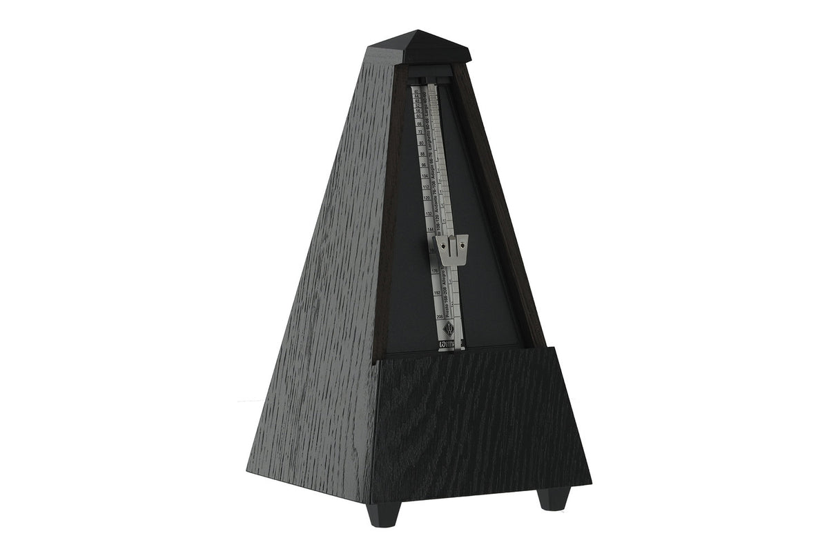 Wittner Metronome Pyramid shape - Oak black. matt 819