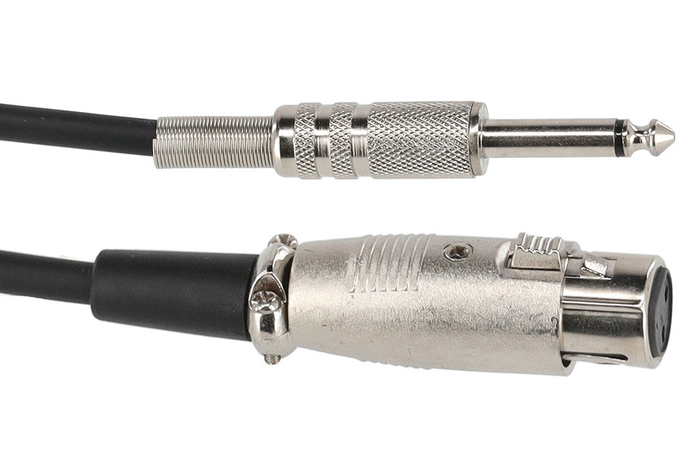 GEWA Basic Line mikrofonkabel 9 m, XLR-hun til mono-jack