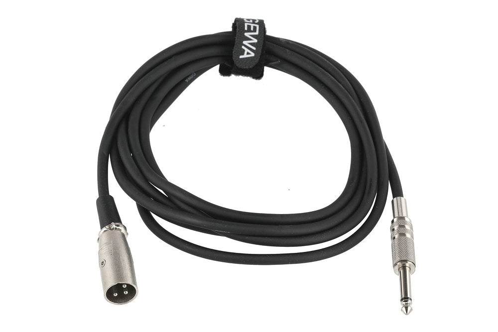 GEWA Basic Line instrumentkabel 3 m, mono-jack til XLR-han