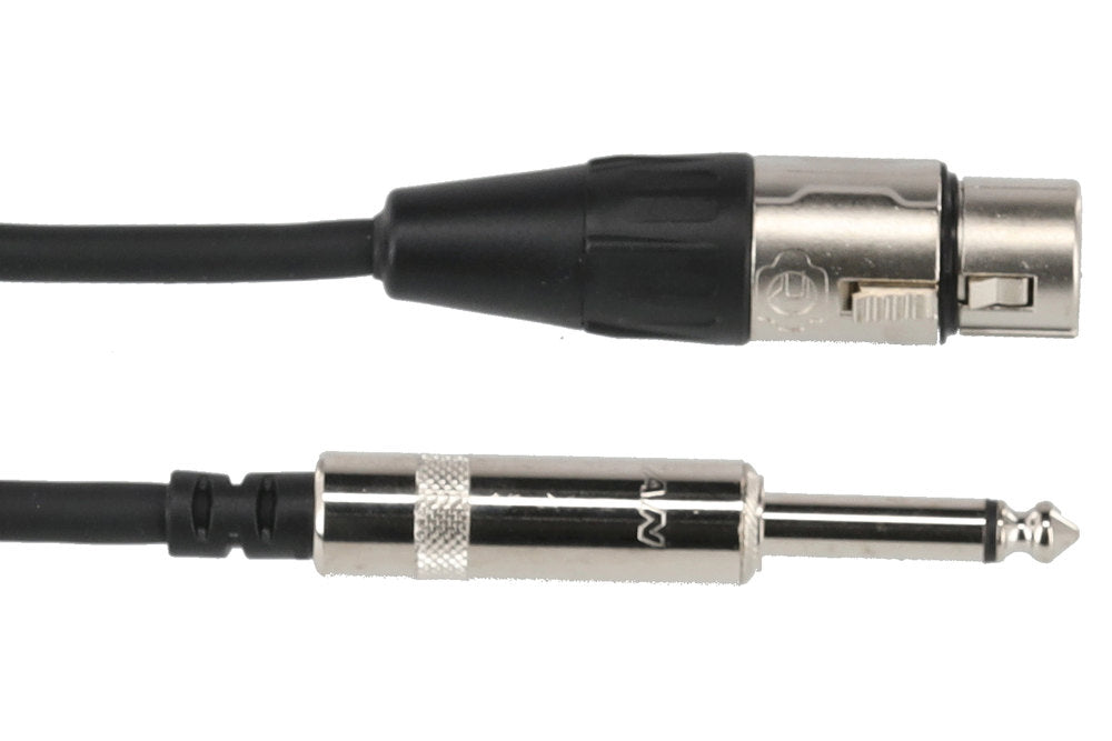 GEWA Pro Line mikrofonkabel 9 m, XLR-hun til mono-jack