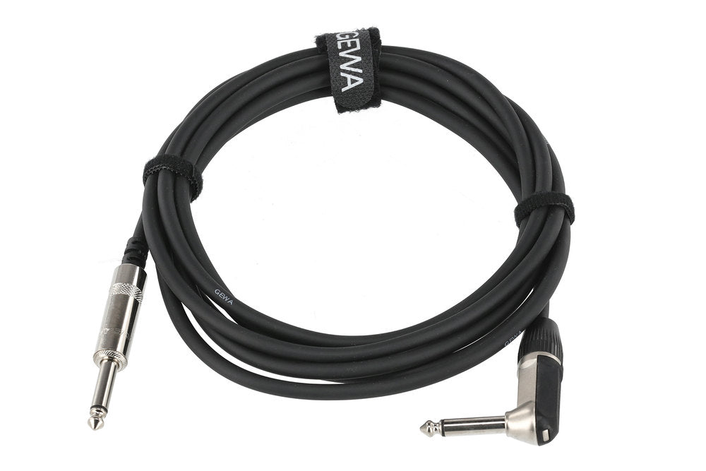 GEWA Pro Line instrumentkabel 3 m, lige til vinklet jack