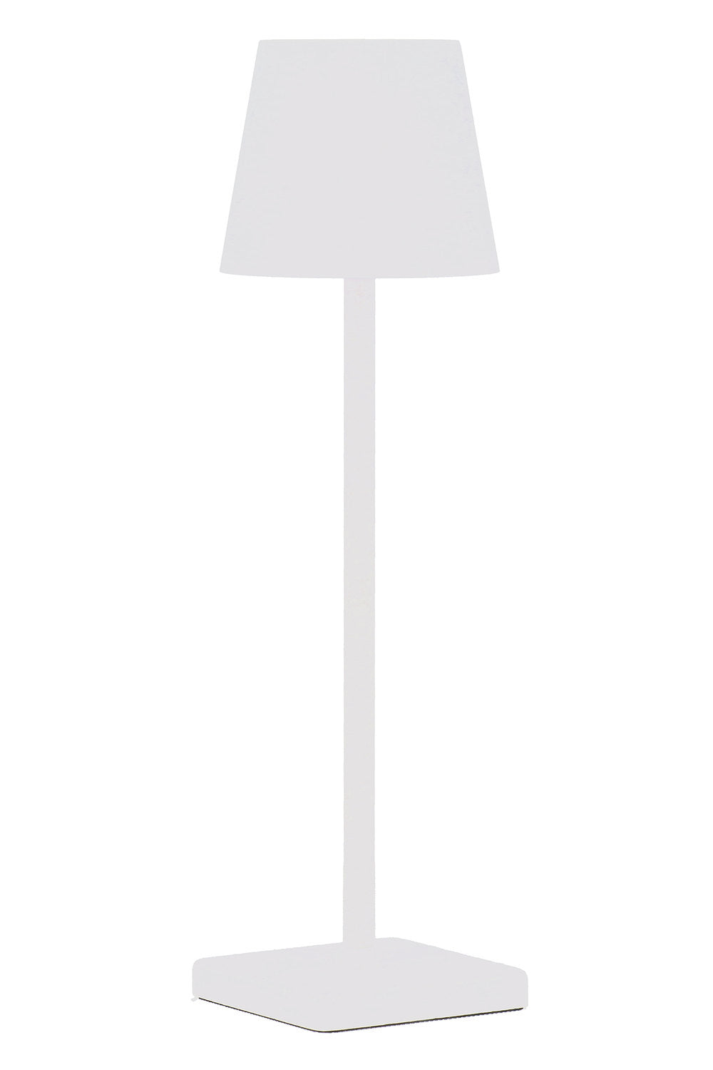 GEWA PL-48 klaverlampe med 48 LED og batteri, hvid mat
