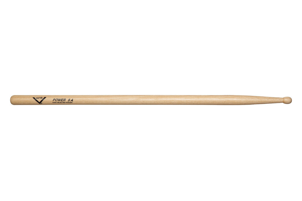 Vater Power 5A trommestikker, hickory, træspids