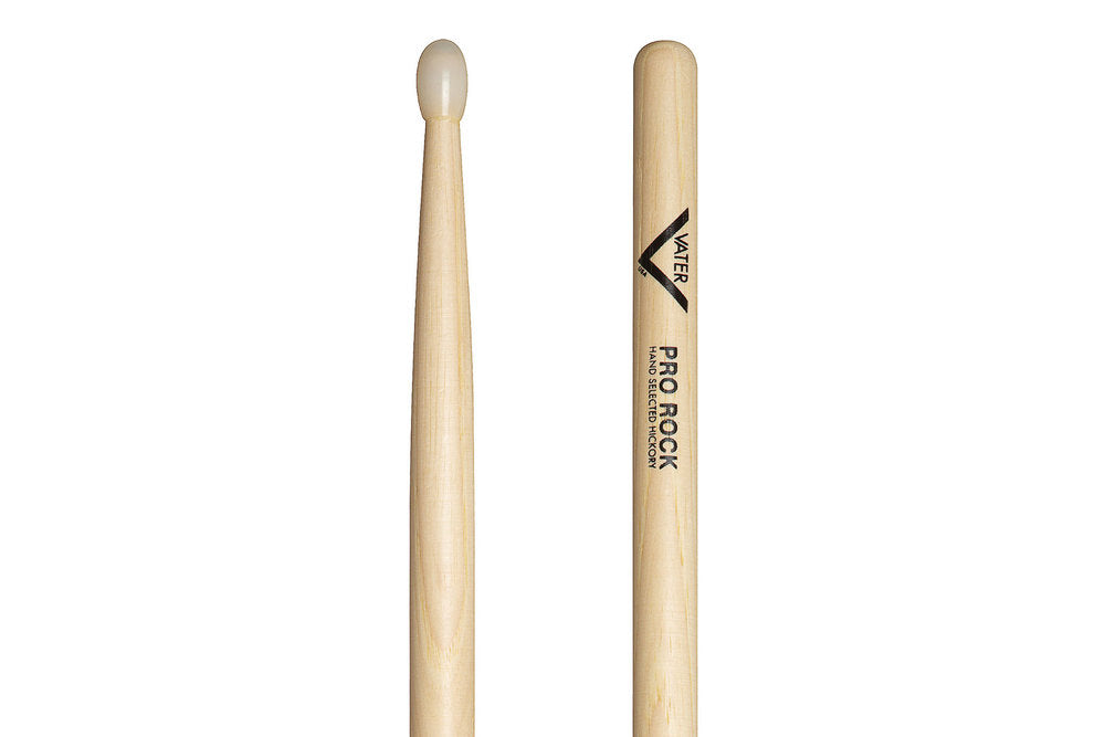 Vater Pro Rock trommestikker, hickory, nylonspids