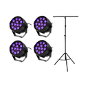 UV LED Spot (12x2W) & Perfex Lysstativ