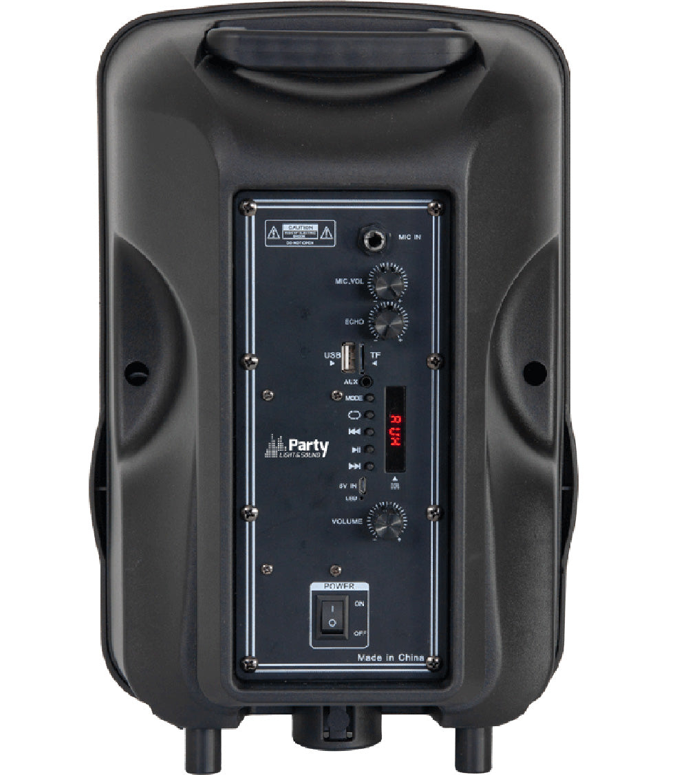 Aktiv Højttaler m. Stativ og Mikrofon