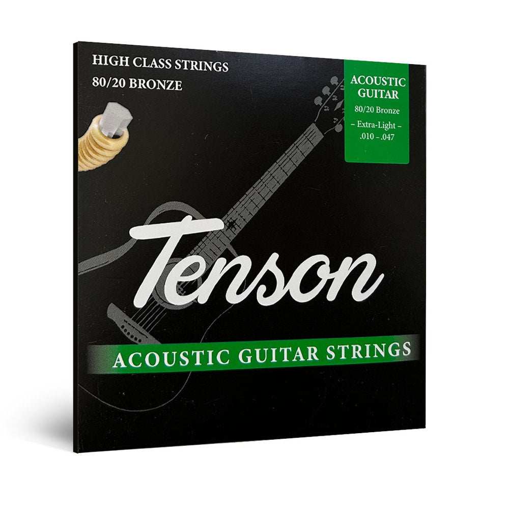 Tenson Bronze 80/20 westernstrenge .010-.047, Extra Light