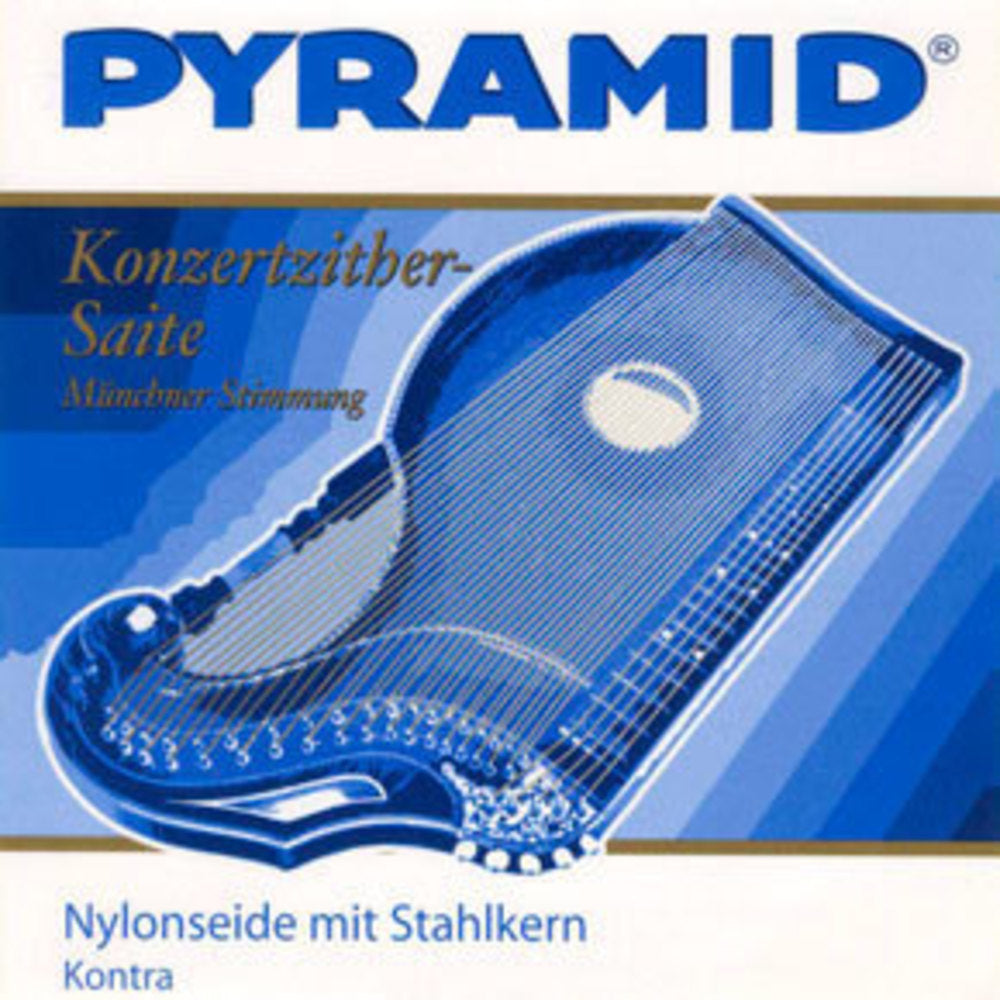 Pyramid 610.116 citerstreng C nr. 16, stålkerne, koncertciter