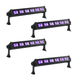 MARCONI ARIES 6x3UV LED Bar (40cm) 4 Stk. Bundle
