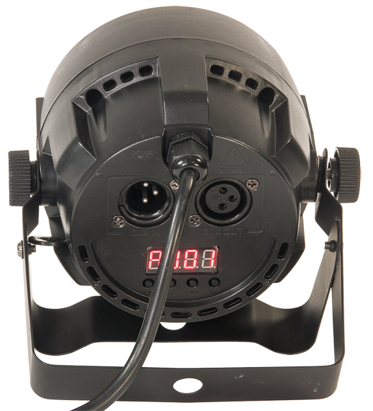 Ibiza LED PAR Lampe RGBW m. Strobe (15W)