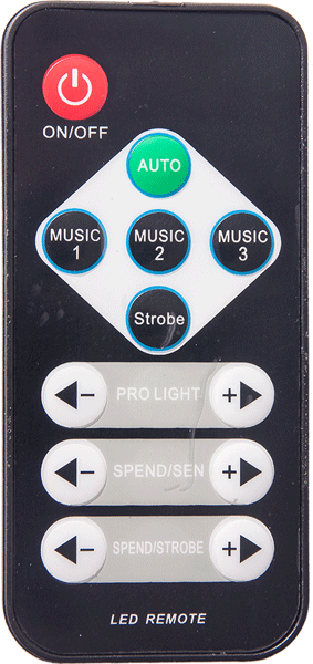 Ibiza LED LysBar (24x4W)