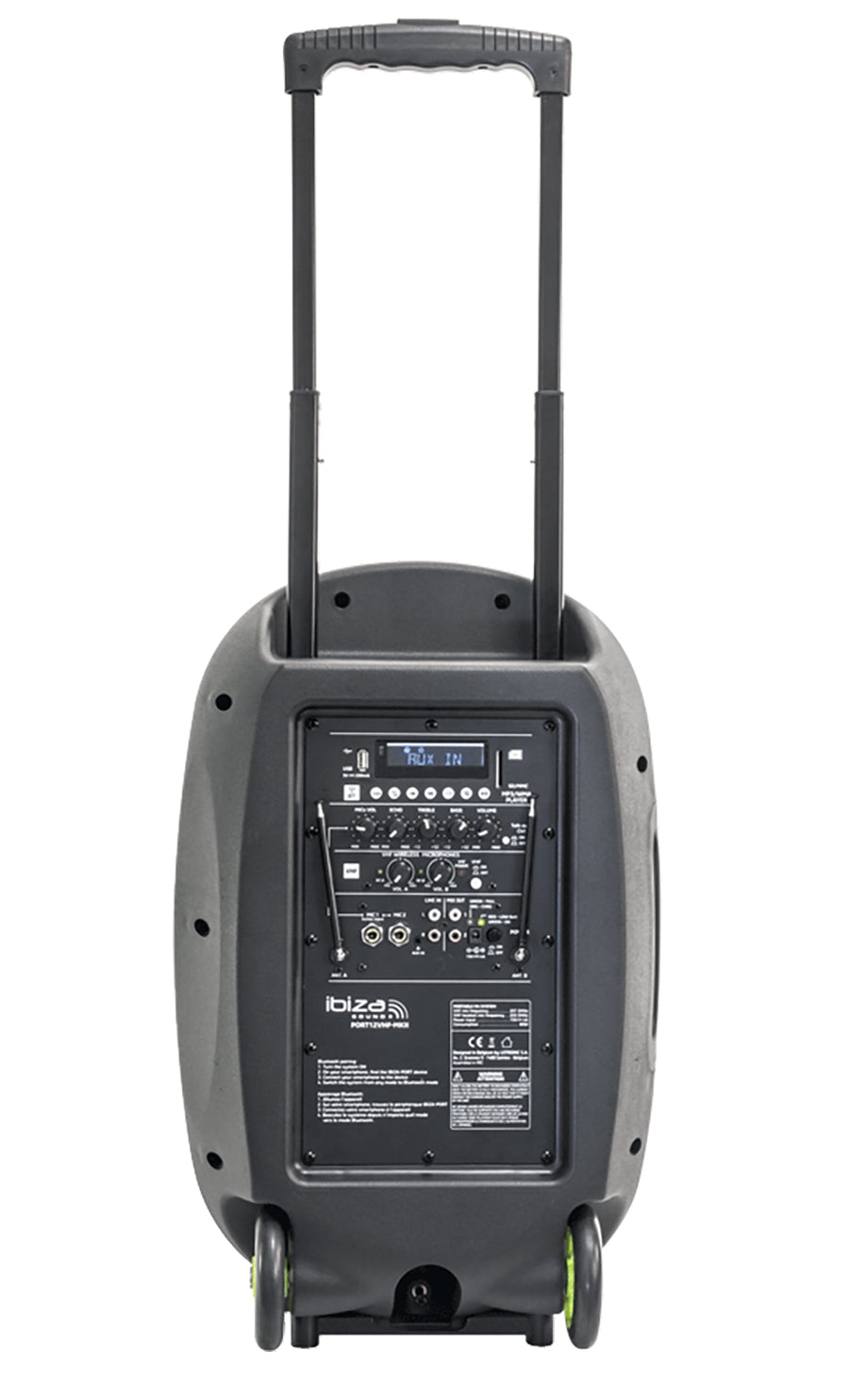 Ibiza transportabel aktiv højttaler, Bluetooth