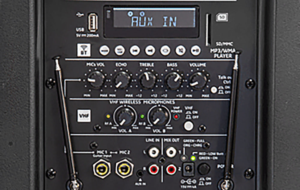 Ibiza transportabel aktiv højttaler, Bluetooth