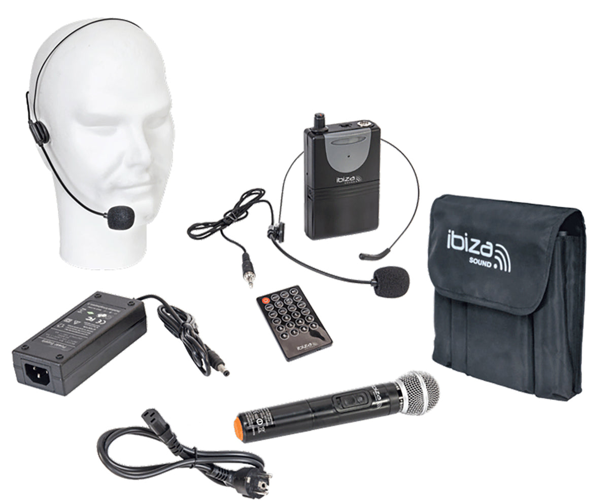 Ibiza transportabel aktiv højttaler, Bluetooth