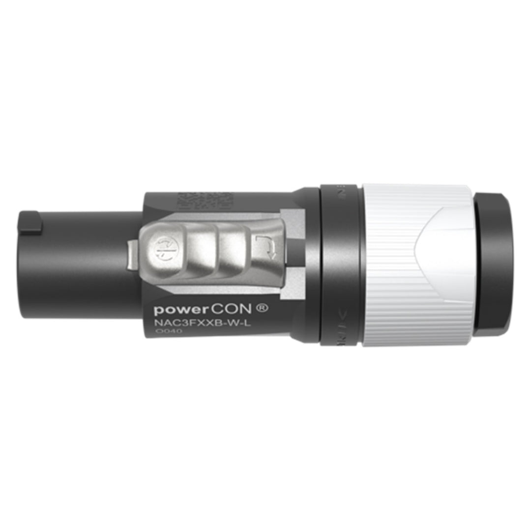 Neutrik NAC3FXXB-W-L Powercon Grå (10-16mm)