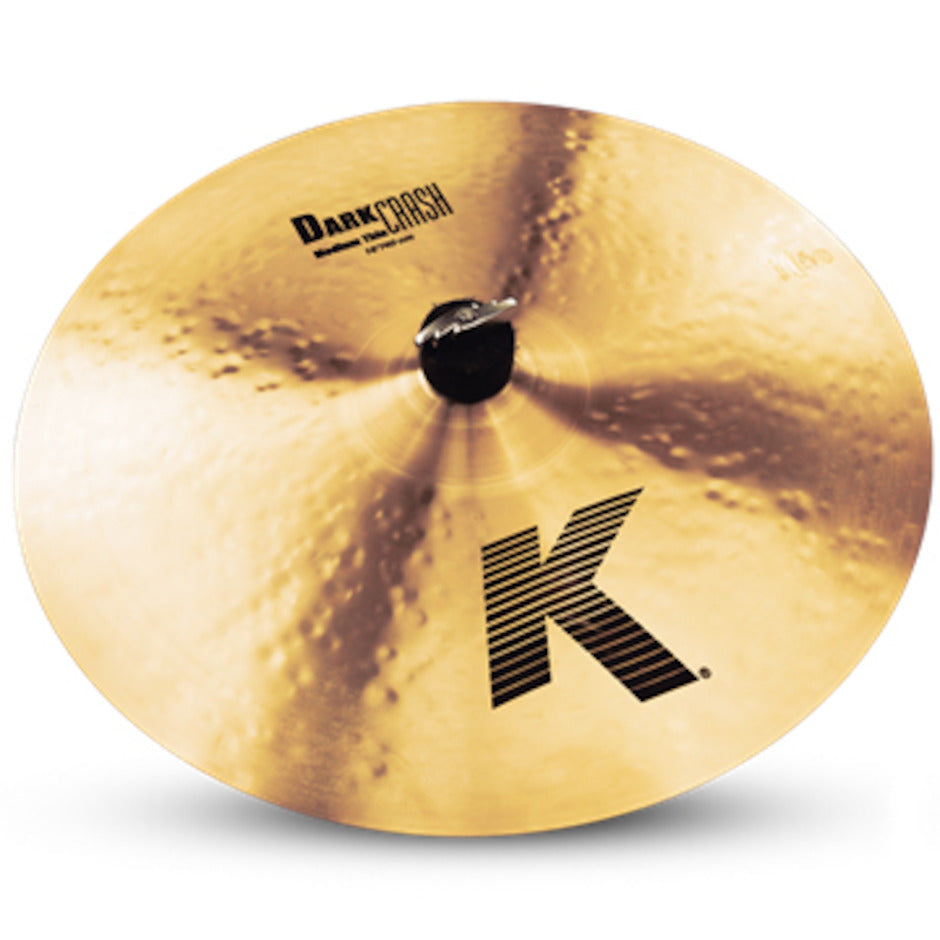 Zildjian 16" K Dark Medium Thin Crashbækken