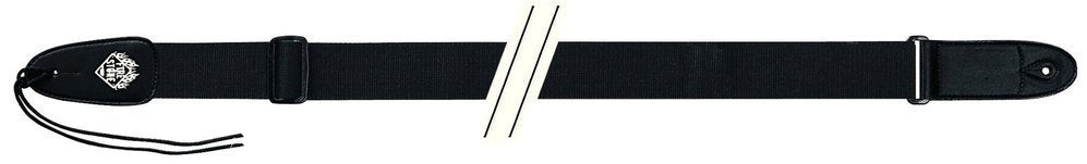 Fire & Stone Nylon Edition guitarrem, sort, 3 mm ender