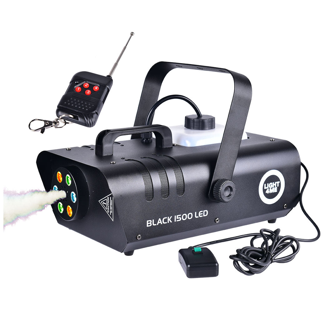 Light4Me 1500 røgmaskine med LED