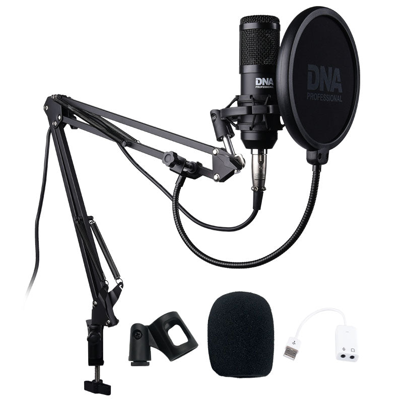 DNA DNC GAME XLR Kondensator Mikrofon Kit