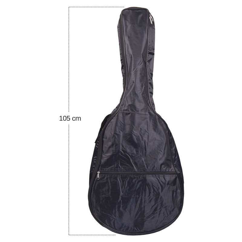 Guitartaske 4/4 med stropper