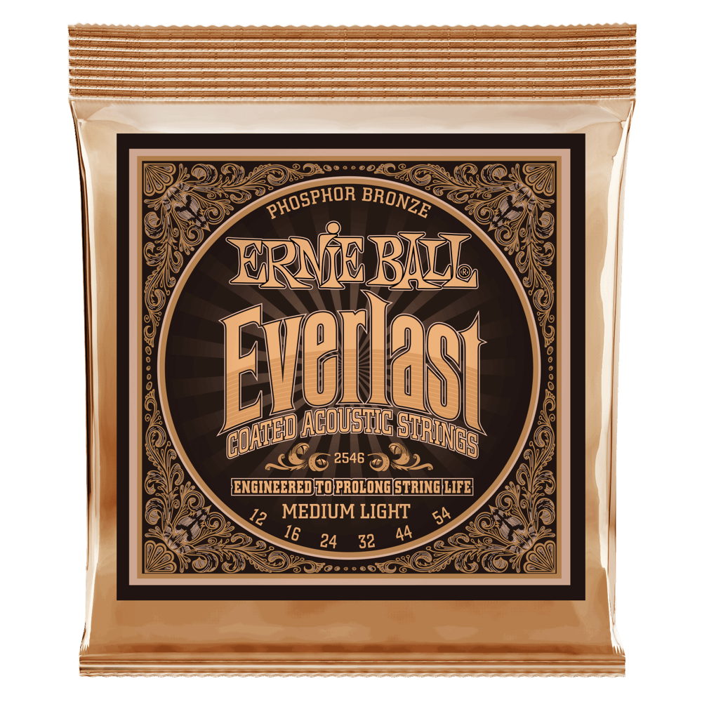 Ernie Ball Everlast Coated Phosphor Bronze Guitarstrenge (Akustisk)