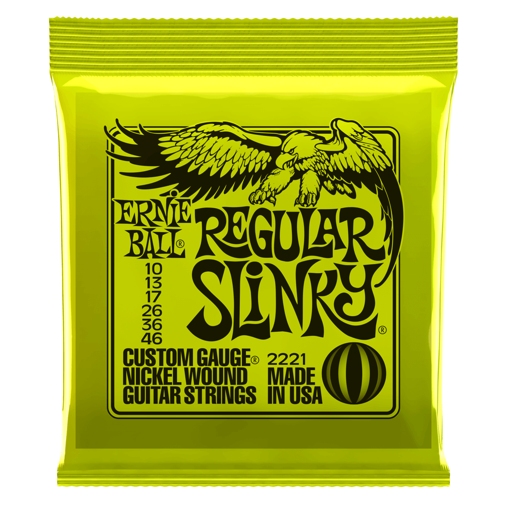 Ernie Ball Slinky Nickel Wound Guitarstrenge (El-Guitar)