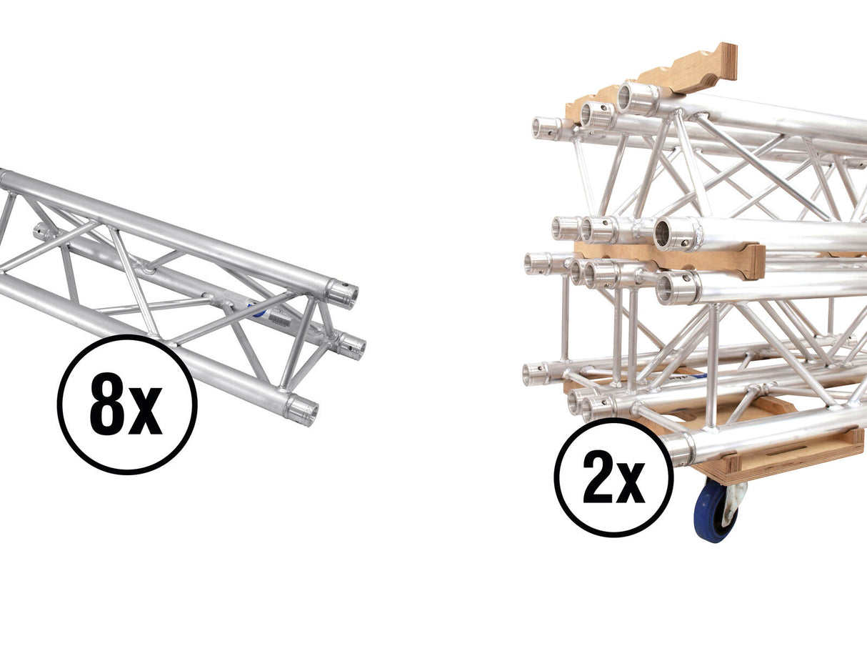 ALUTRUSS Set TRILOCK E-GL33 2000 + Truss Transport Board