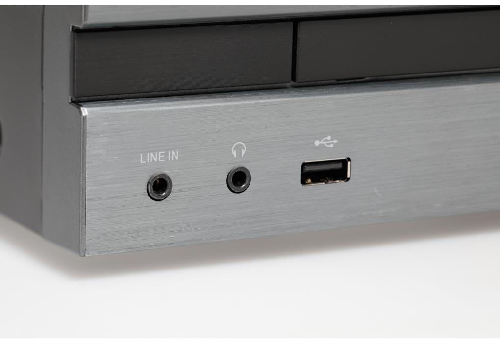 Kenwood M-918DAB-H Minianlæg m. Bluetooth og DAB+ (Aluminium)