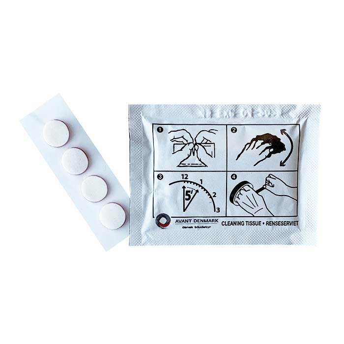 Klæbepuder til ParkOne 1 og 2 (Hvid)