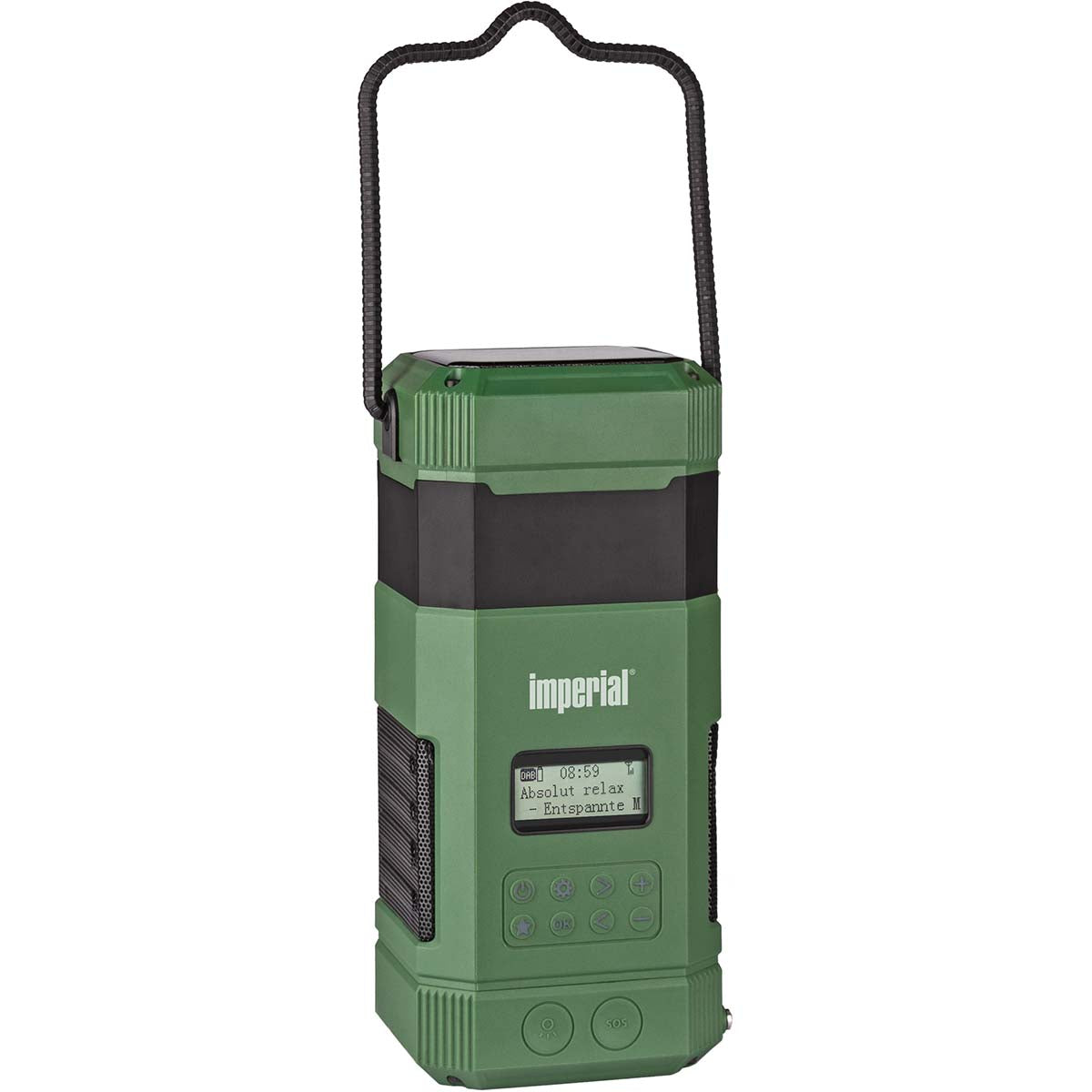 DABMAN OR 3 Batteridrevet DAB+/FM-udendørsradio med Bluetooth