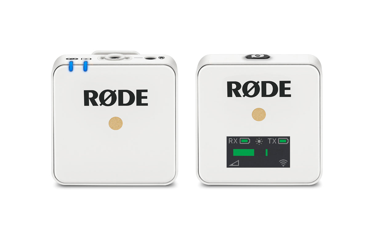 RØDE Wireless GO Knaphuls Mikrofon (Hvid)