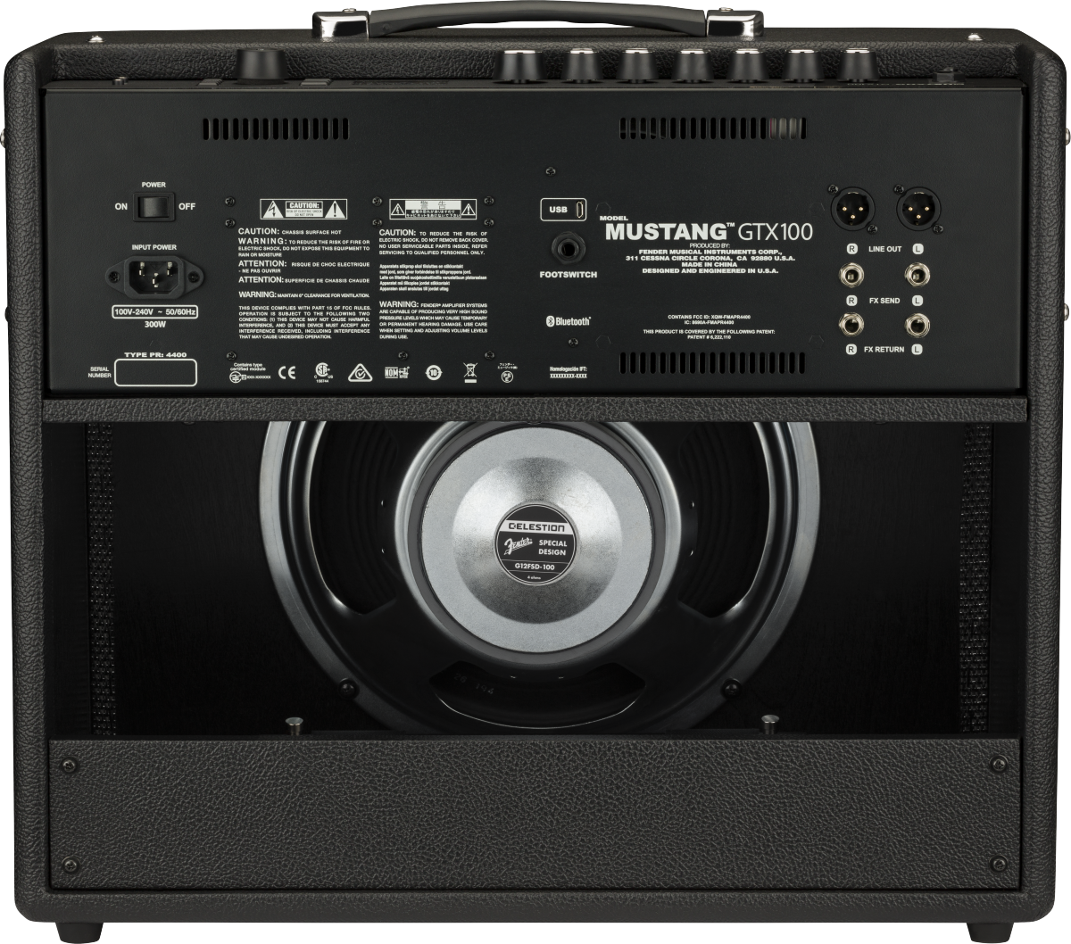 Fender Mustang GTX100 Combo Guitarforstærker