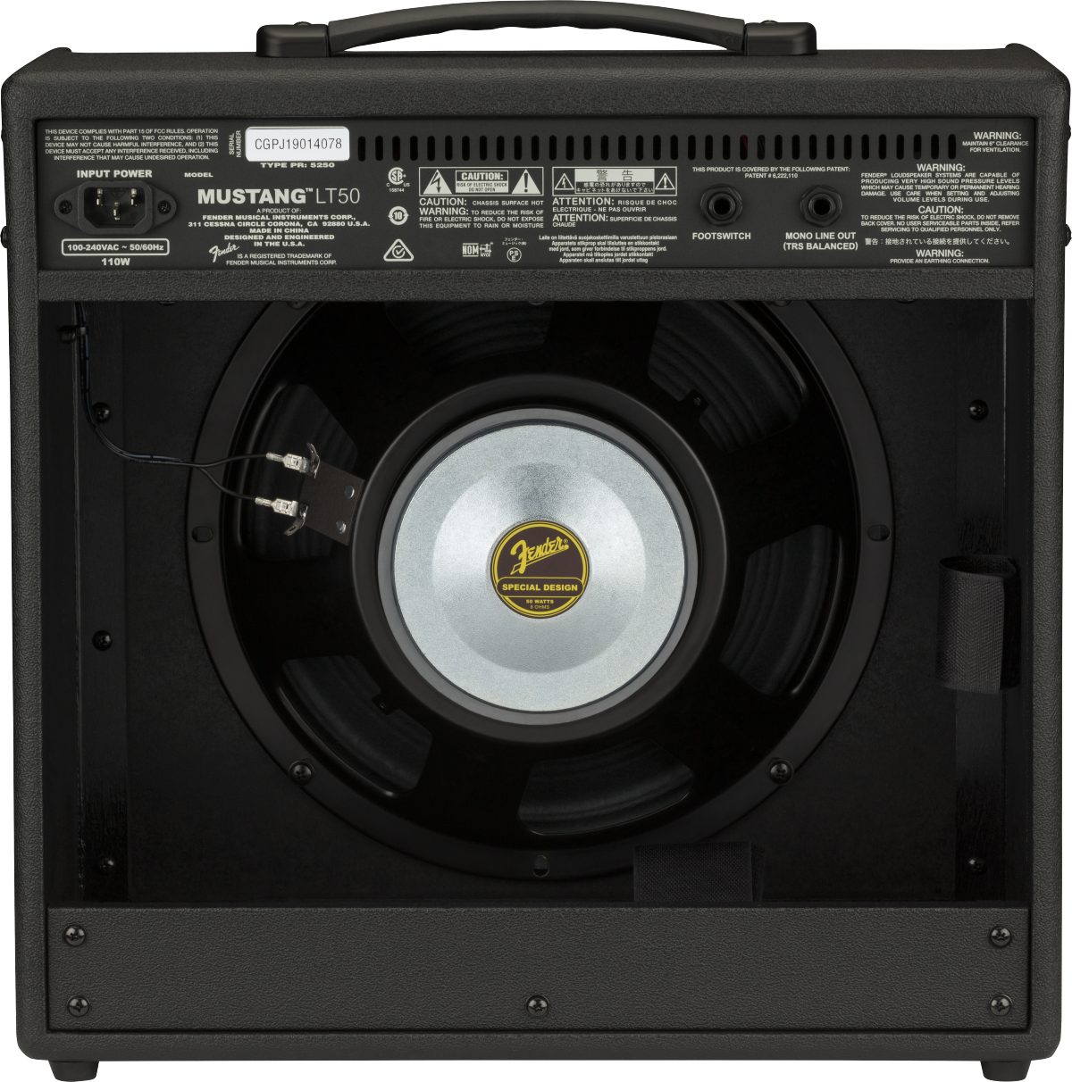 Fender Mustang LT50 Combo Guitarforstærker
