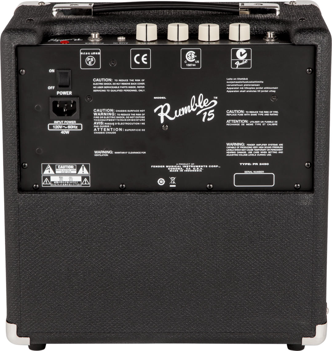 Fender Rumble 15 Basforstærker