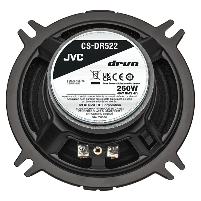 JVC CS-DR522 højttalersæt 13cm 2-vejs 260w peak
