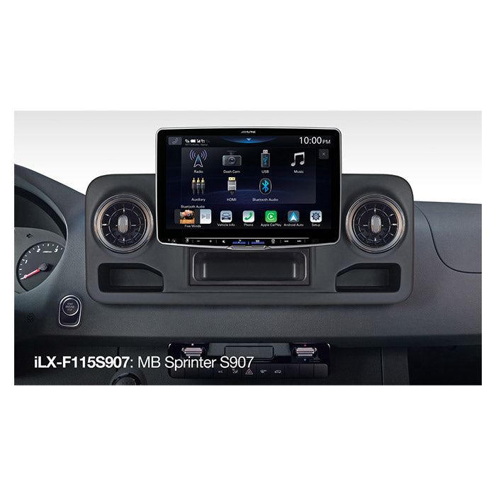 Alpine ILX-F115S907 bundle til Halo11 til Sprinter S907