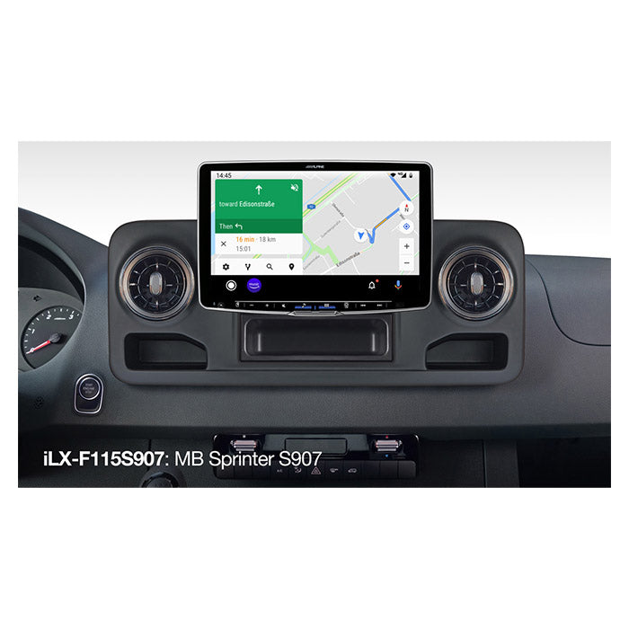Alpine ILX-F115S907 bundle til Halo11 til Sprinter S907
