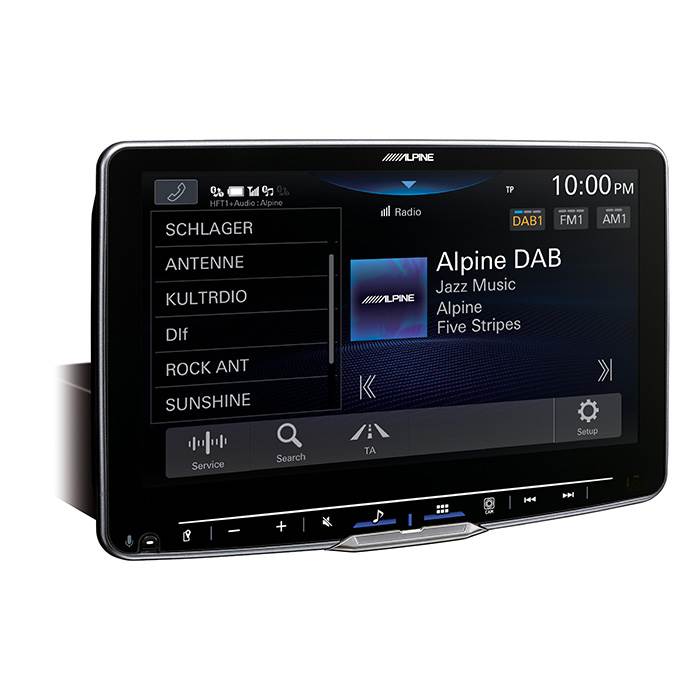 Alpine HALO9 ILX-F905D V2 - Trådløs Carplay, Android, Bluetooth