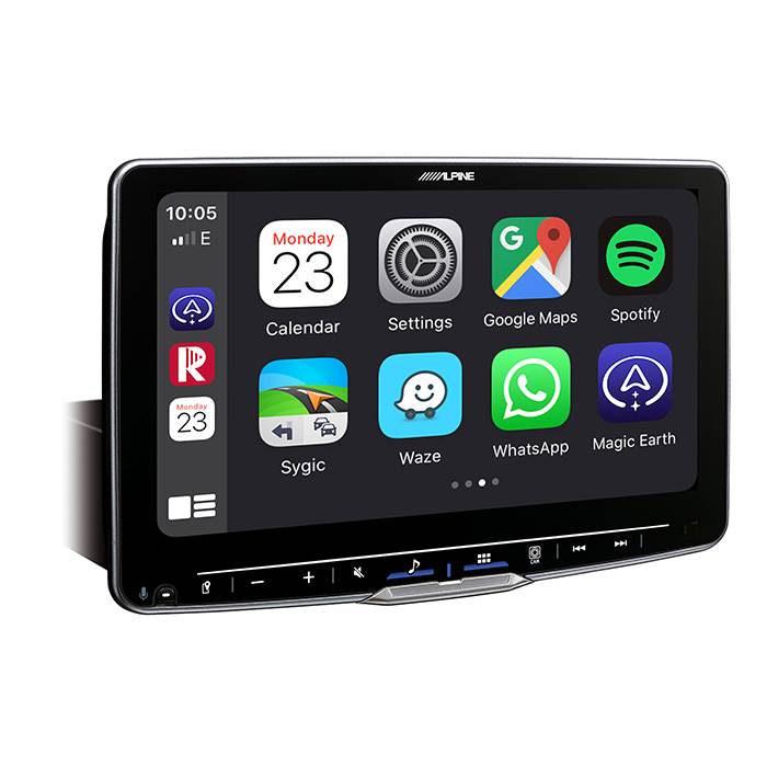 Alpine HALO9 ILX-F905D V2 - Trådløs Carplay, Android, Bluetooth