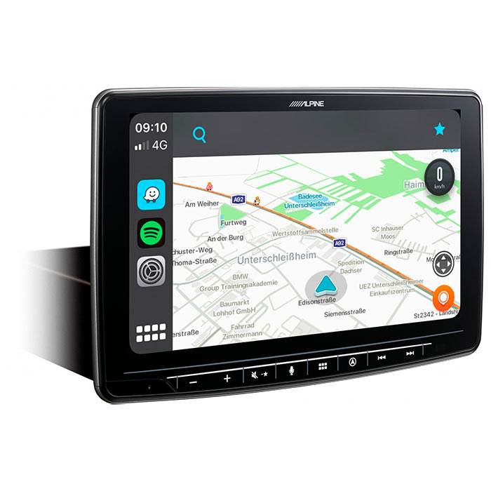 Alpine HALO9 INE-F904D Apple Carplay, Navigation, Android og Bluetooth