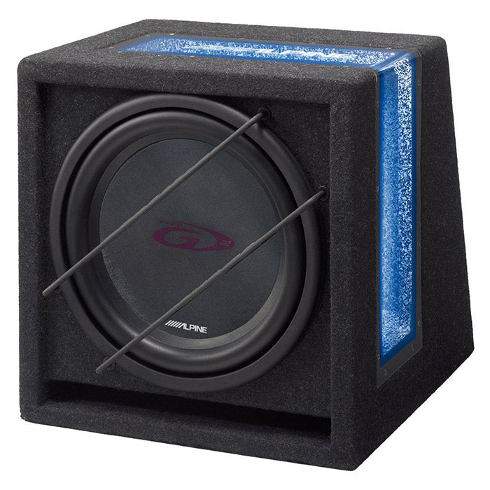 Alpine 12" subwoofer i Kabinet 4 ohm