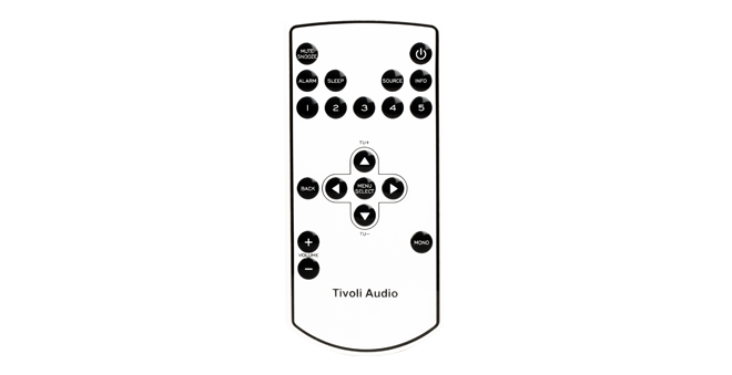 Tivoli Audio Universal Fjernbetjening