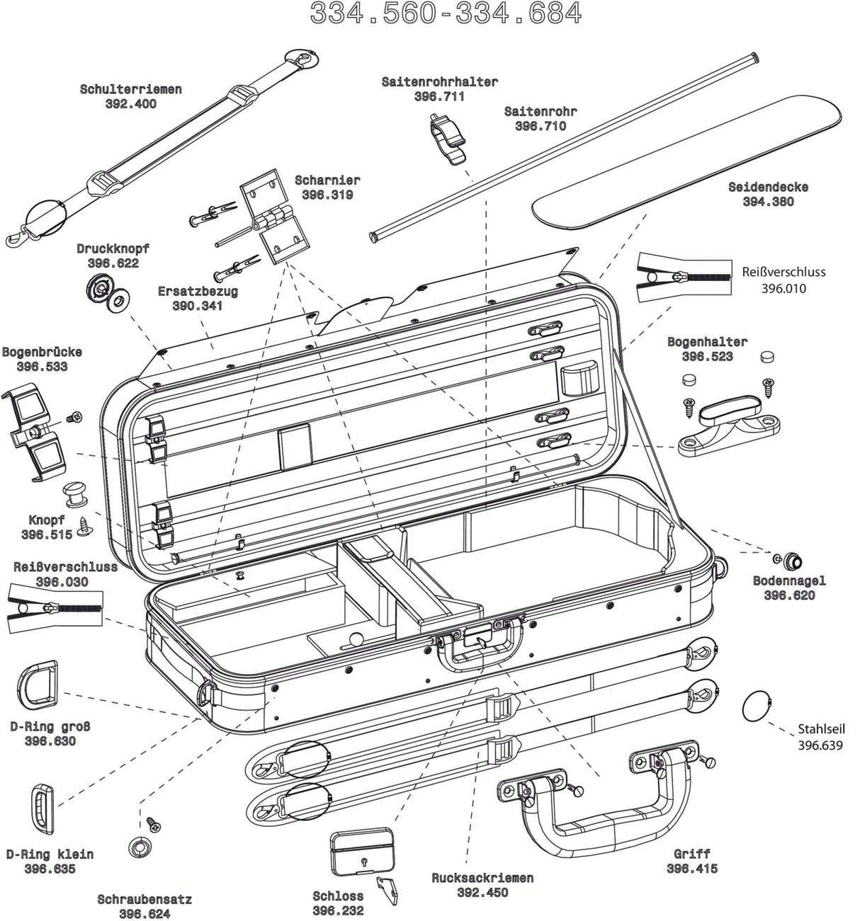 GEWA Bow holder - Bow holder