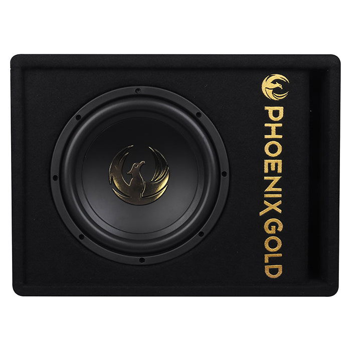 Phoenix Gold 10" aktiv Sub M. kabler & remote