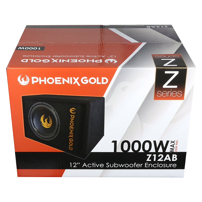Phoenix Gold 12" aktiv Sub M. kabler & remote