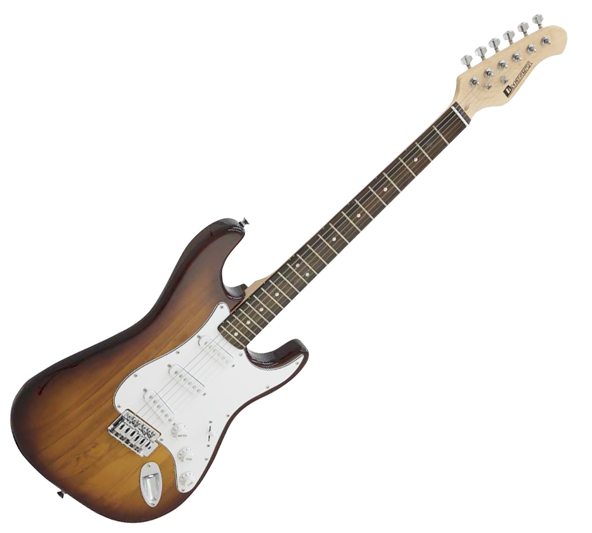 DiMavery ST-203 El-guitar (Sunburst)
