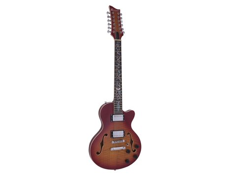DiMavery LP-612 El-guitar (Sunburst)