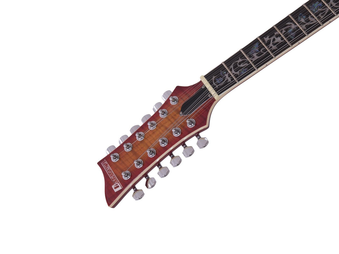DiMavery LP-612 El-guitar (Sunburst)
