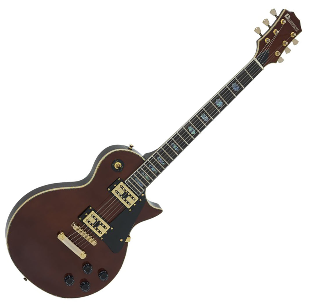 DiMavery LP-700 El-guitar (Honey Højglans)