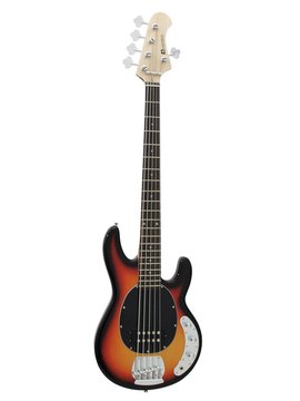 DiMavery MM-505 El-Bas, 5-strenget, Sunburst